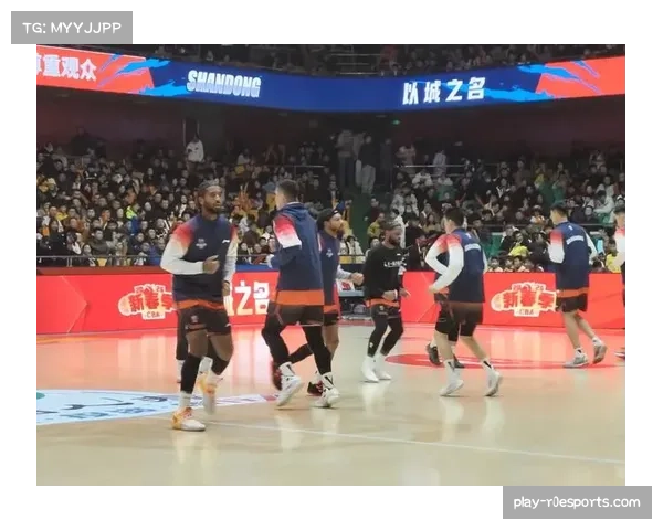 现场花絮：山东高速主场为功勋外援哈德森举办致敬仪式